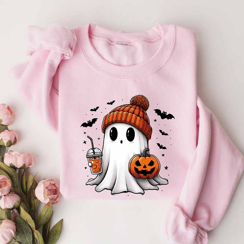 Cute Ghost Funny Spooky Sweatshirt