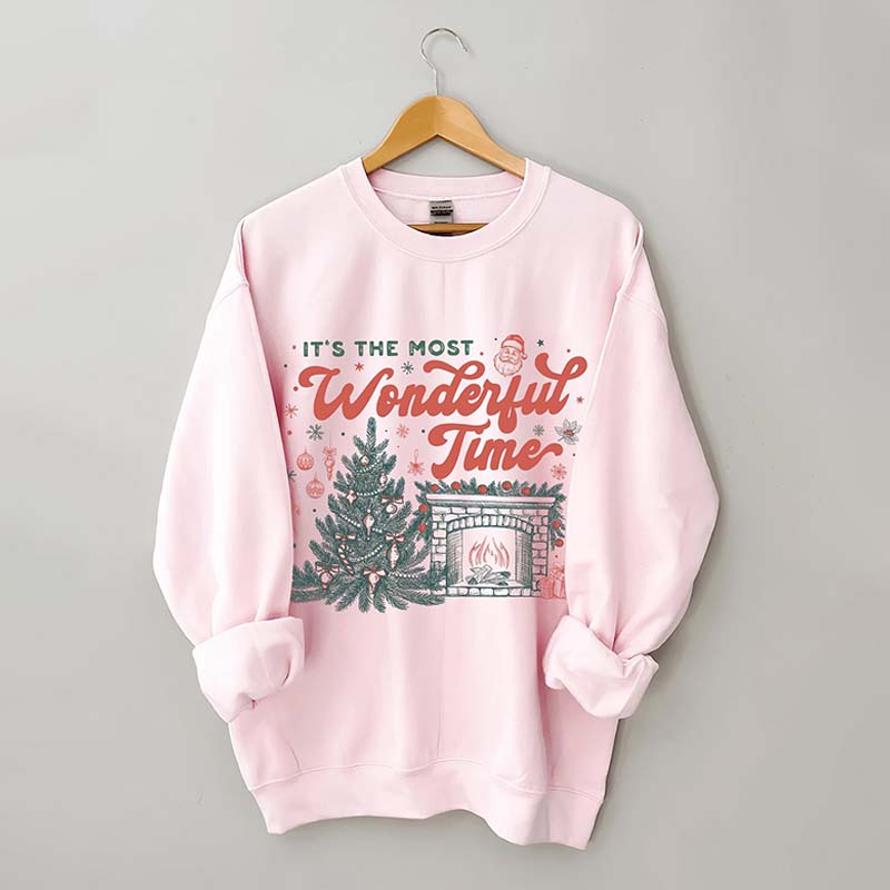 It's The Most Wonderful Time Christmas Sweatshirt