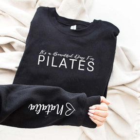Personalized Pilates Mom Sweatshirt