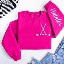 Personalized Hockey Name Sweatshirt