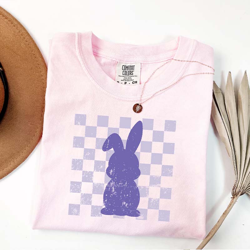 Comfort Colors Retro Easter Bunny T-Shirt
