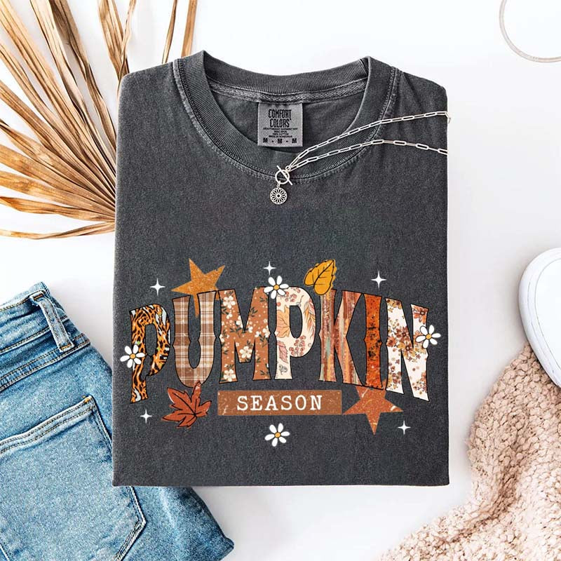 Comfort Colors Pumpkin Season Halloween T-Shirt