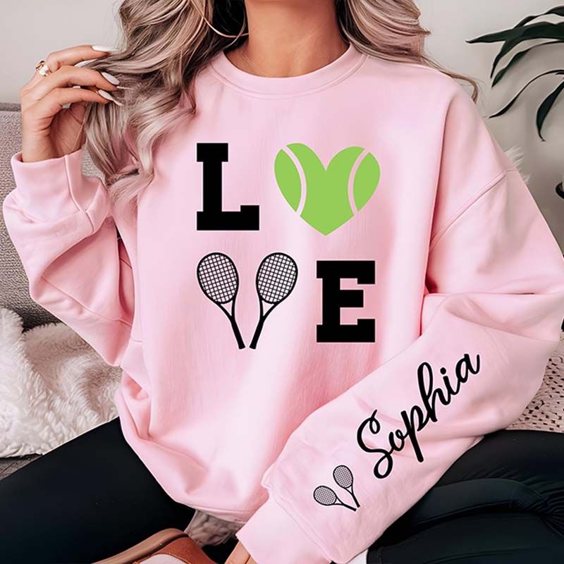 Personalized Tennis Sweatshirt