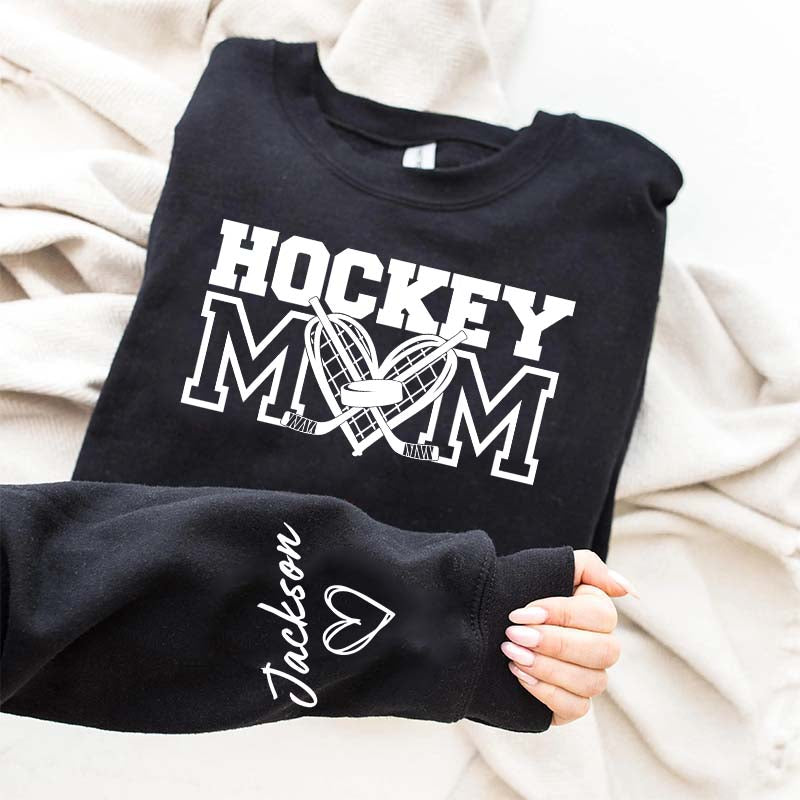 Personalized Hockey Mom Sweatshirt