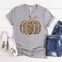 Leopard Pumpkin Thankful T-Shirt