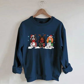 Cavalier King Charles Spaniel Christmas Sweatshirt