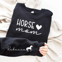 Custom Horse Mom Sweatshirt
