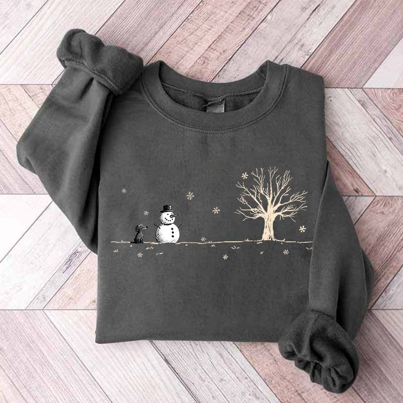Let It Snow Snowman Sweatshirt