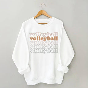 Volleyball Cute Athlete Sweatshirt
