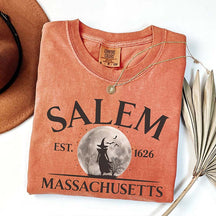 Salem Massachusetts Witch Halloween T-Shirt
