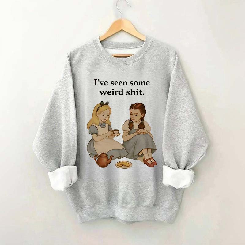 Vintage Girls Funny Sweatshirt