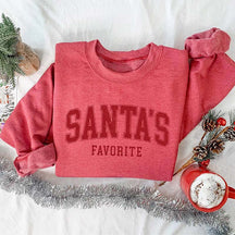 Santas Favorite Christmas Sweatshirt