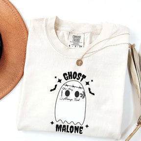 Ghost Malone Funny Halloween T-Shirt