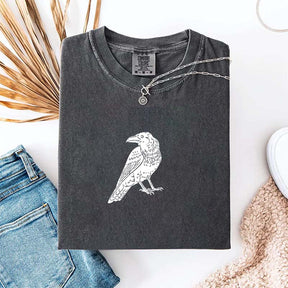 Vintage Crow Lover Black Raven T-Shirt