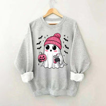 Cute Coffee Kawaii Ghost Spooky Sweatshirt
