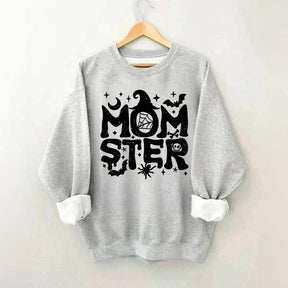 Halloween Momster Pumpkin Sweatshirt