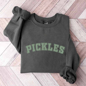 Vintage Collegiate Pickle Sweatshirt