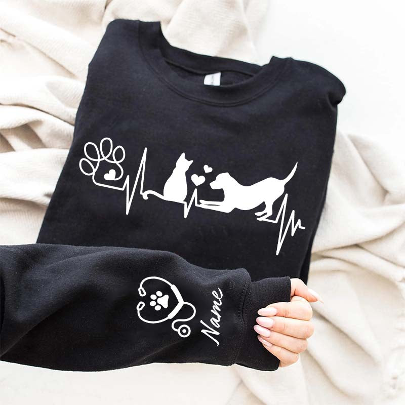 Custom Vet Tech Animal Doctor Sweatshirt
