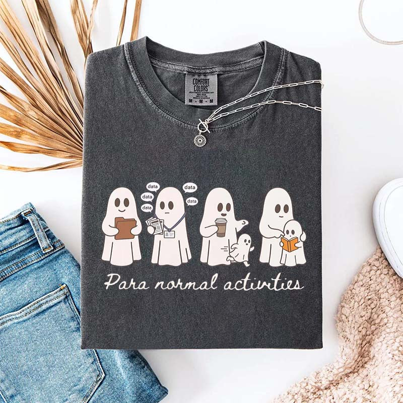 Paraprofessional Halloween Teacher T-Shirt
