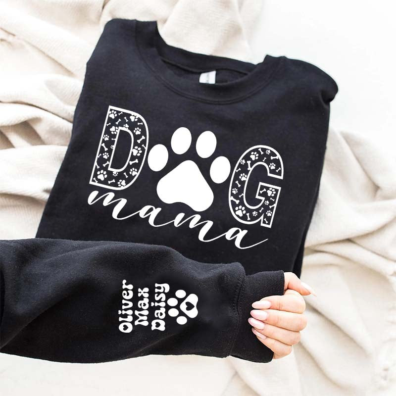 Custom Dog Mama Gifts Sweatshirt