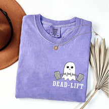 Dead Lift Pocket Gym Halloween T-Shirt