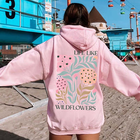 Boho Life Like Wildflowers Hoodie