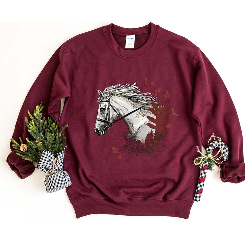 Horse Portrait Sweatshirt