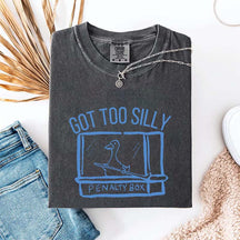 Hockey Got Too Silly Penalty Box T-Shirt