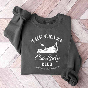 Crazy Cat Lady Club Sweatshirt