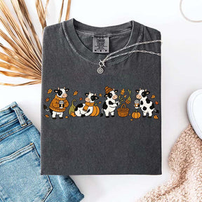 Pumpkin Patch Cozy Season Fall October T-Shirt