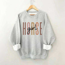 Horse Girl Lover Sweatshirt