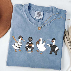 Baseball Goose Player T-Shirt
