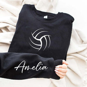 Personalized Volleyball Player Sweatshirt