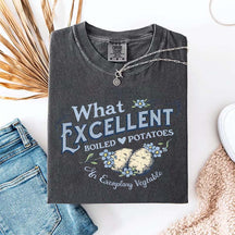 What Excellent Boiled Potatoes Funny Meme T-Shirt