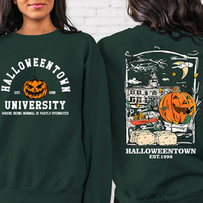 Retro Halloween Pumpkin Horror Sweatshirt