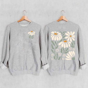 Comfort Colors Boho Daisy Sweatshirt