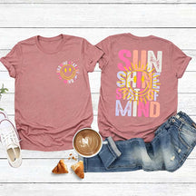 Sunshine State Of Mind Preppy Summer T-Shirt