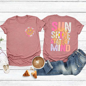 Sunshine State Of Mind Preppy Summer T-Shirt