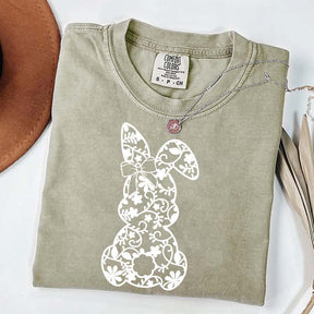 Lace Bunny Coquette Bow T-Shirt