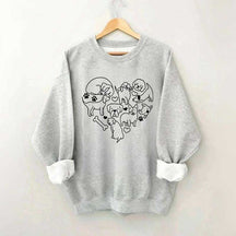 Dog Heart Lover Sweatshirt