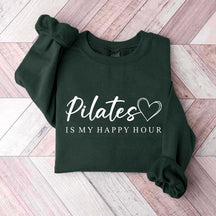 Pilates is My Happy Hour Instructor Sweatshirt
