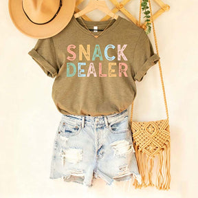 Snack Dealer Shirt Funny Mom T-Shirt