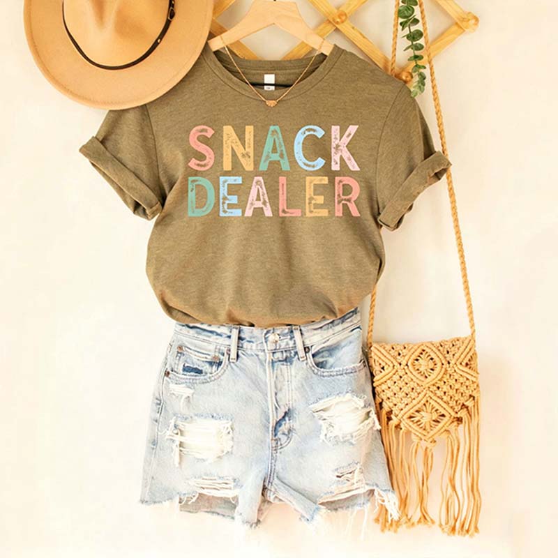 Snack Dealer Shirt Funny Mom T-Shirt