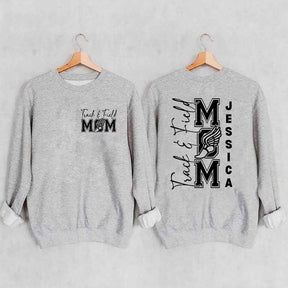 Custom Track and Field Mom Sweatshirt