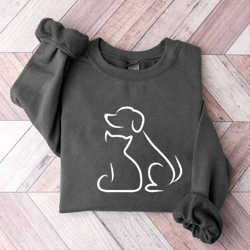 Dog and Cat Bestfriends Sweatshirt