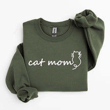 Cute Cat Mom Mommy Lover Sweatshirt