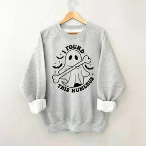 I found this humerus Ghost Holding Bone Sweatshirt