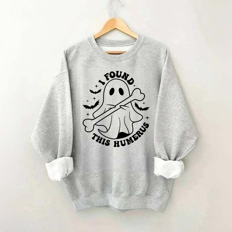 I found this humerus Ghost Holding Bone Sweatshirt