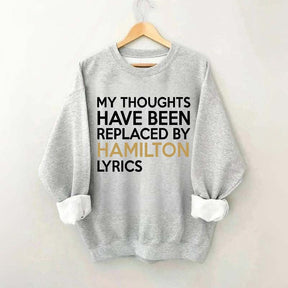 Alexander Hamilton Broadway Fan Sweatshirt