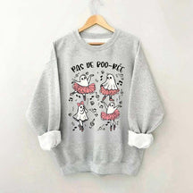 Pas De Boo-rée Halloween Ghost Sweatshirt